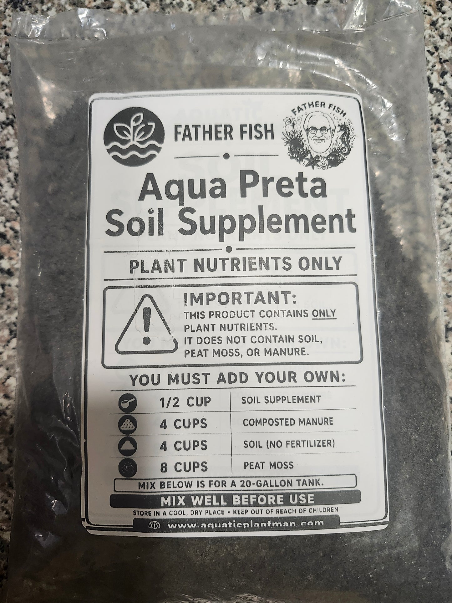 Father Fish Soil Suppliment