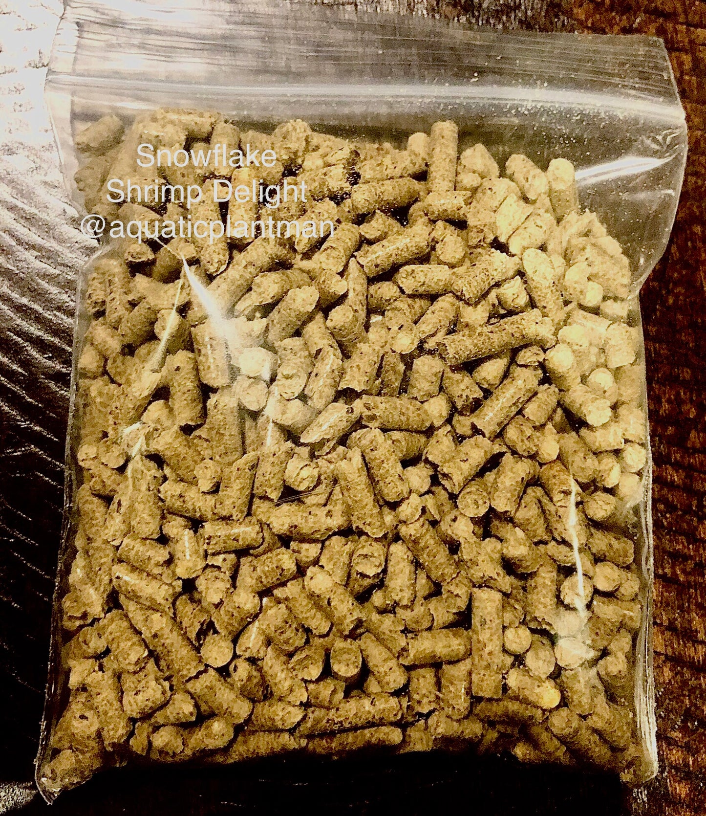 Snowflake shrimp delight food